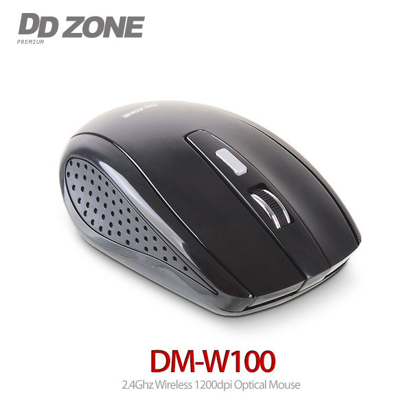 DDZONE 무선마우스 (DM-W100) (블랙)