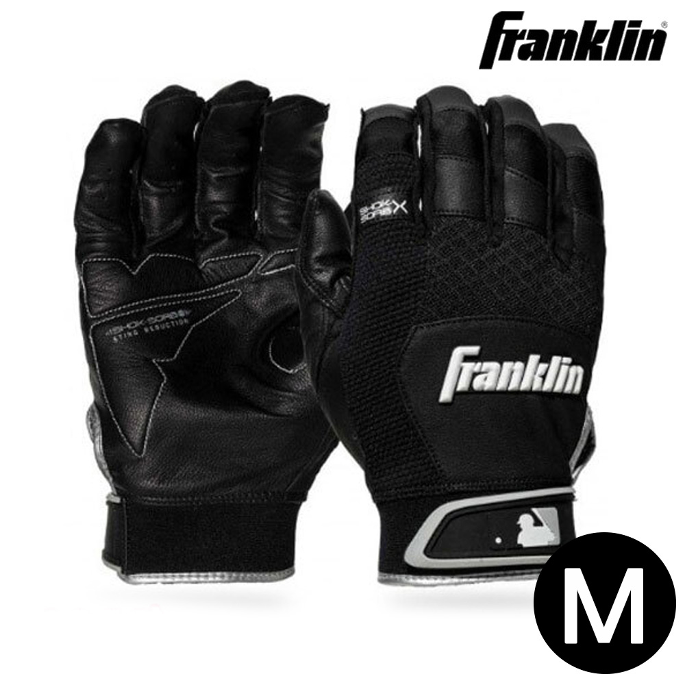 프랭클린 쇼크쇼브 X 배팅장갑 20966 (블랙) F2 (M)