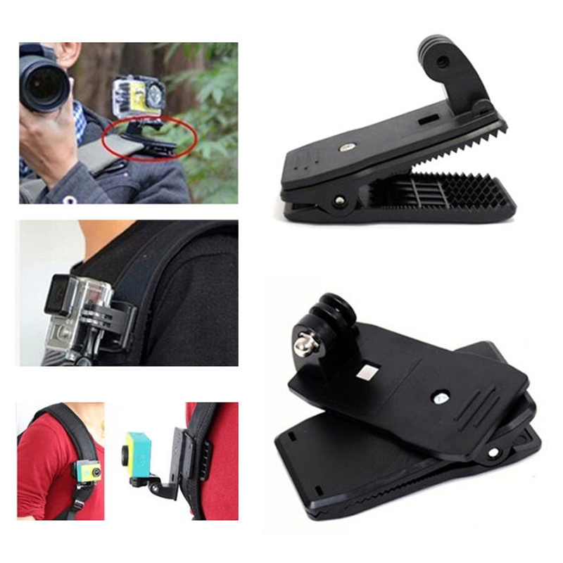 G-GOON 액션캠 GPRO 전용 360도 회전 악어클립 (액션캠 별매)