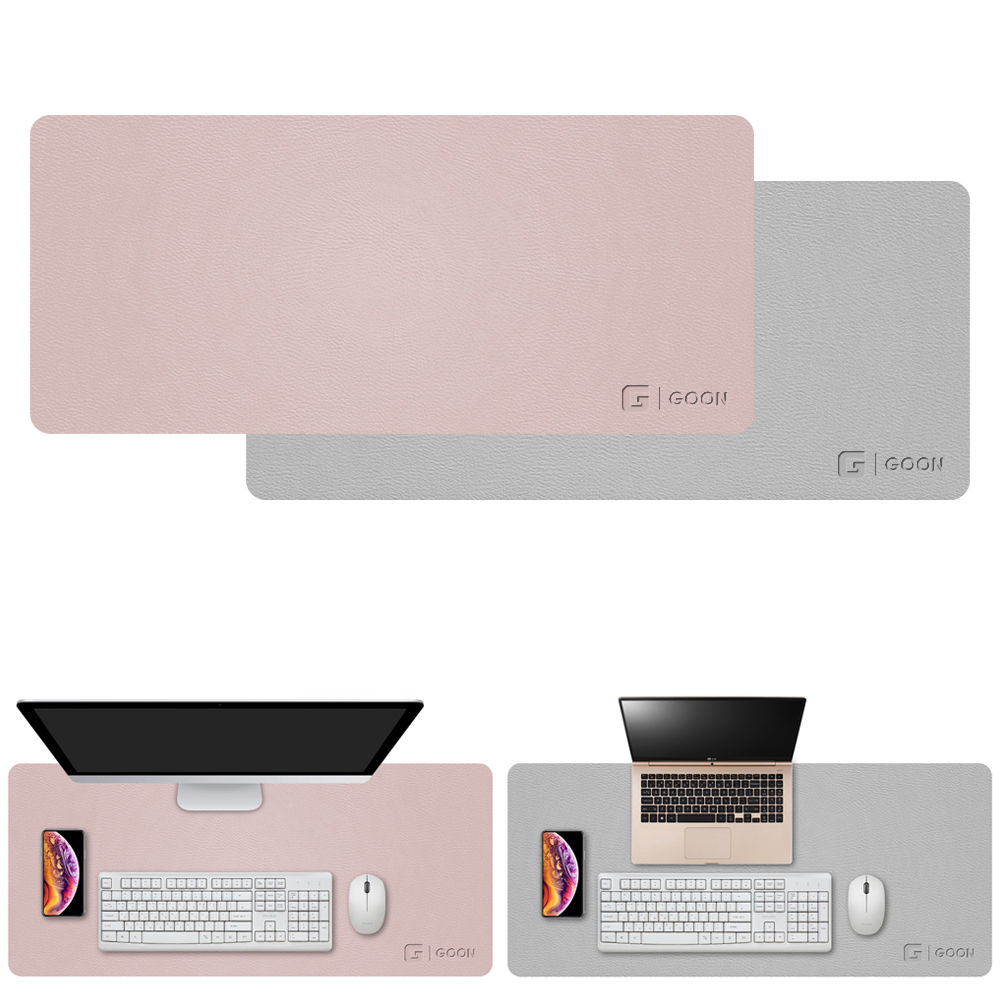 GOON 대형 가죽 장패드 (핑크.그레이) (MP-940)