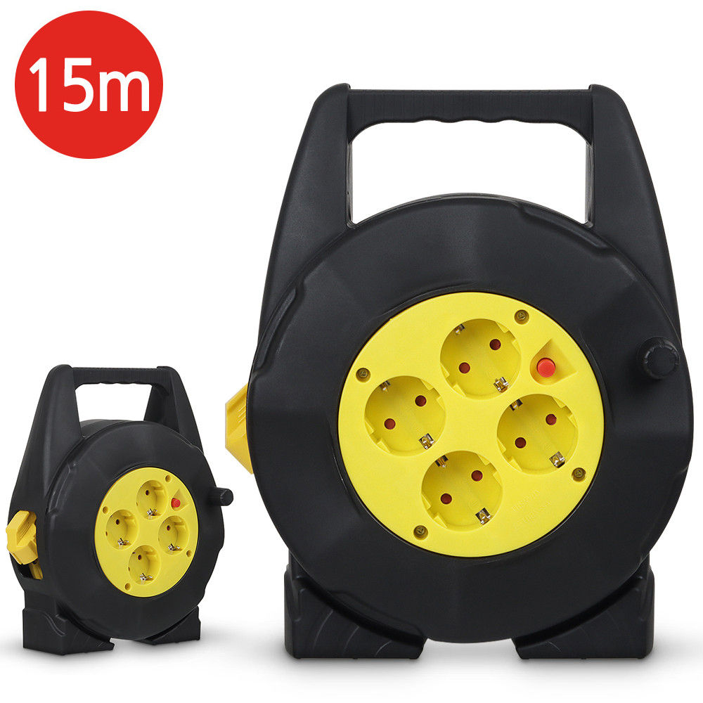 GOON 코드릴 캠핑릴선 1.5SQ 4구 15M (CPM-15Q415)