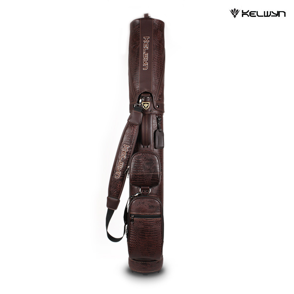 켈윈 골프 프리미엄 하프백 (KW-H231) (브라운)