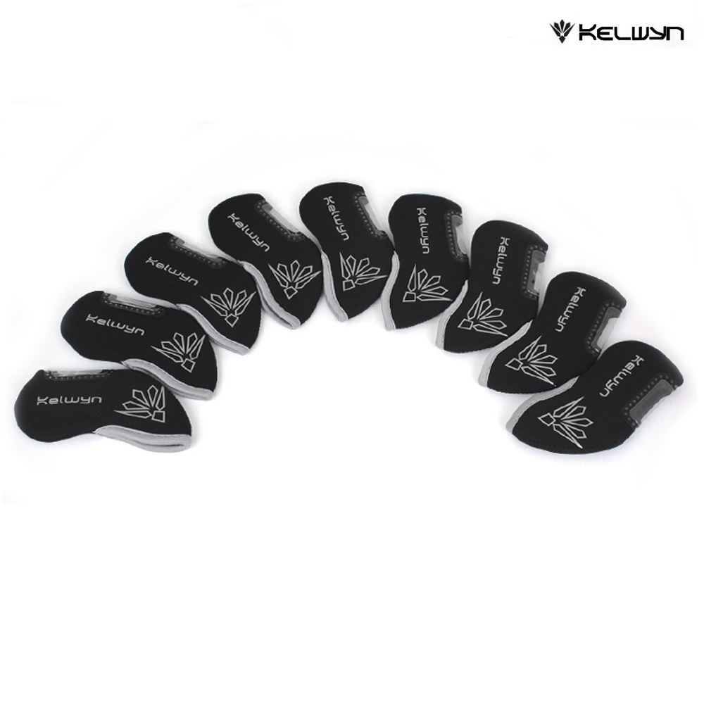 켈윈 골프채 아이언 헤드커버 네오프렌 (KW-IC311) (블랙)