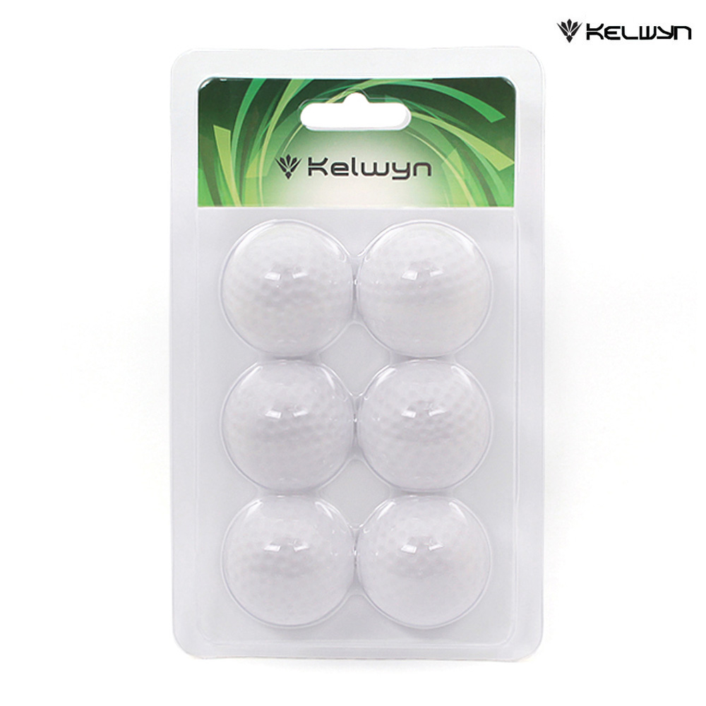 켈윈 골프공 플라스틱 볼 (6개입)