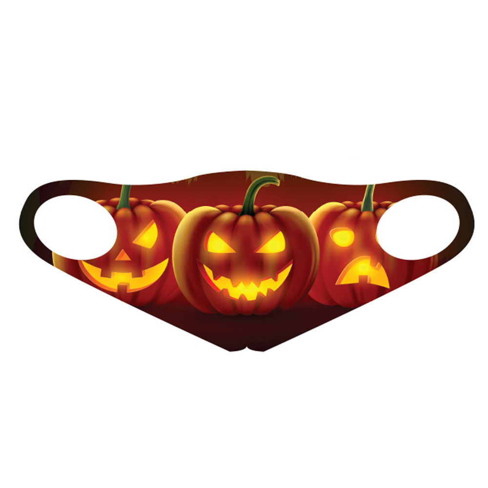해피파티 할로윈 호러 패션 마스크 호박 (M)