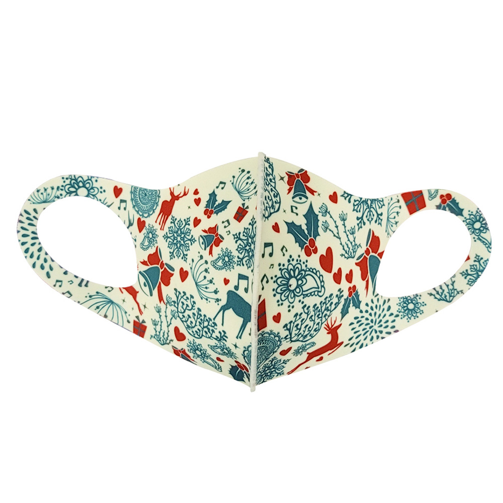 해피파티 크리스마스 패션 마스크 루돌프 (M)