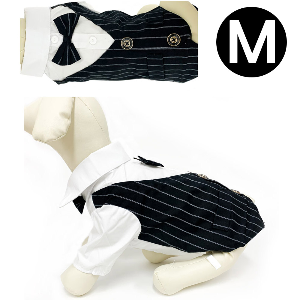 해피파티 펫 이벤트 의상 턱시도 (M)