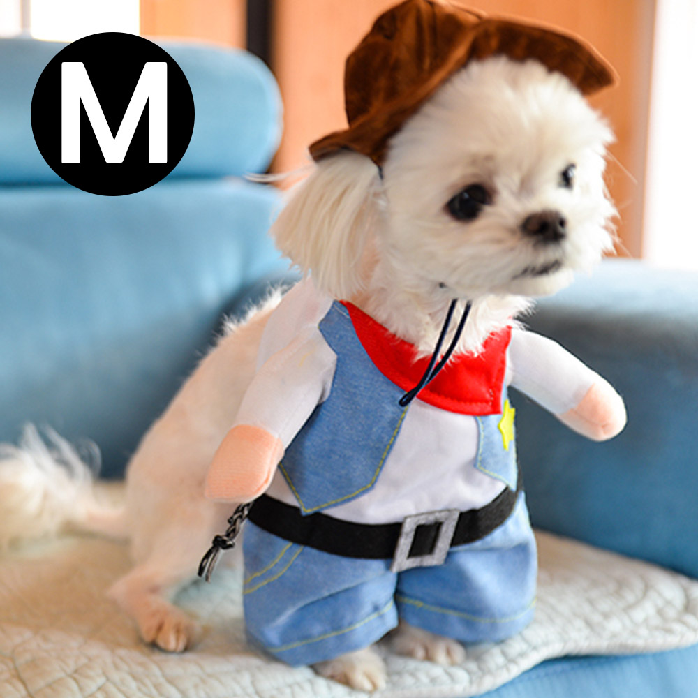 해피파티 펫 이벤트 의상 할로윈 코스튬 카우보이 (M)