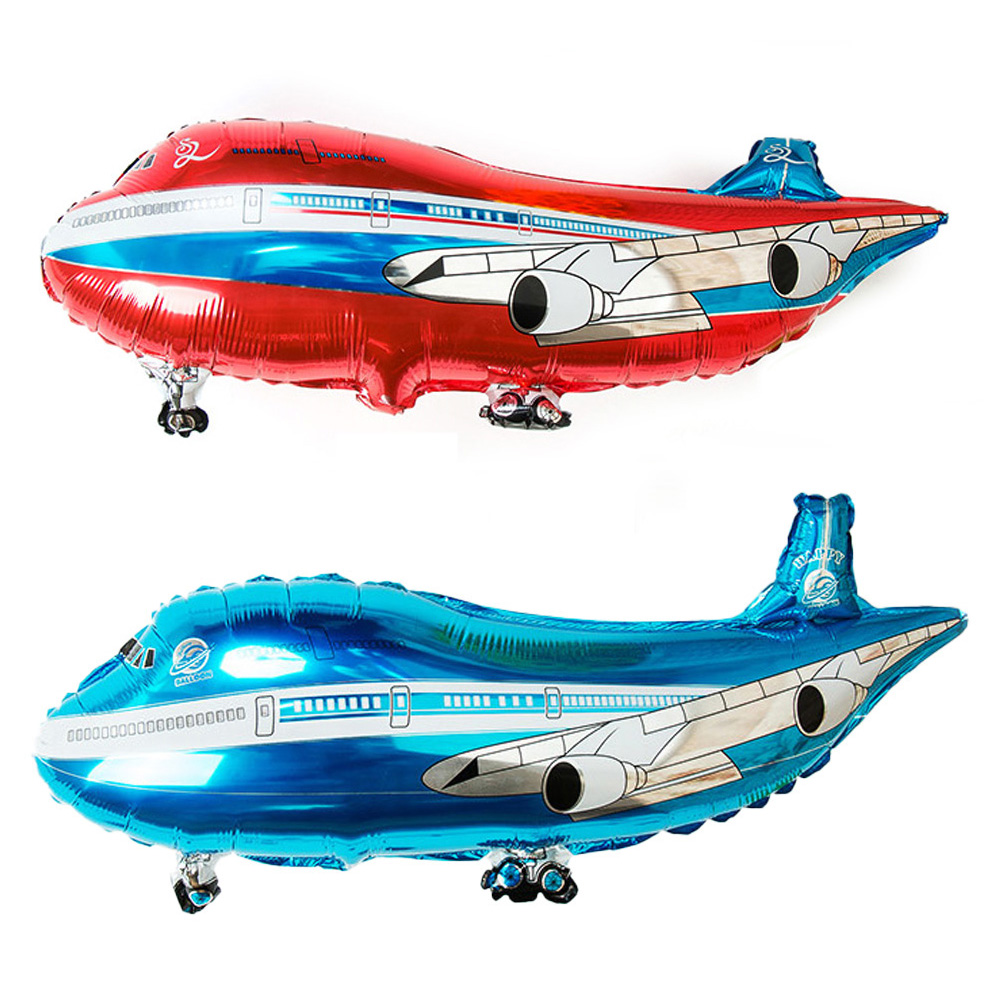 해피파티 호일풍선 여객기 (랜덤1개) 돌잔치 생일잔치 백일잔치 생일파티