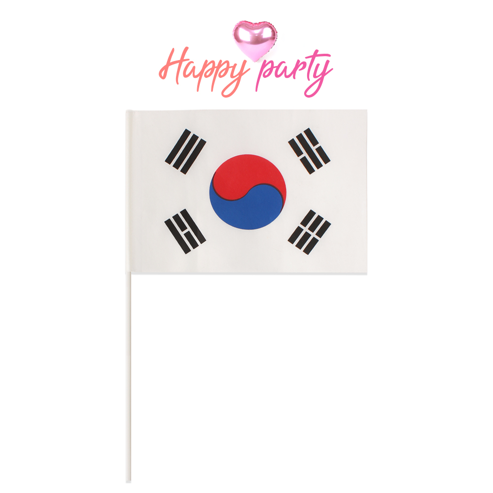 해피파티 행사 개업식 운동회 수기 국기 태극기 (부직포) 1개