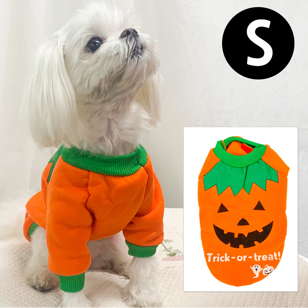 해피파티 펫 이벤트 의상 할로윈 코스튬 펌프킨 (S)