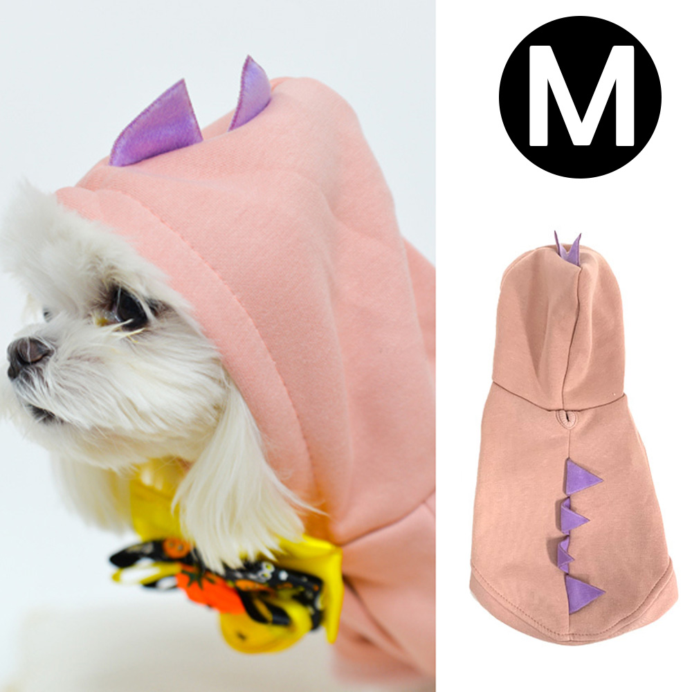 해피파티 펫 이벤트 의상 큐티 공룡 (핑크) (M)