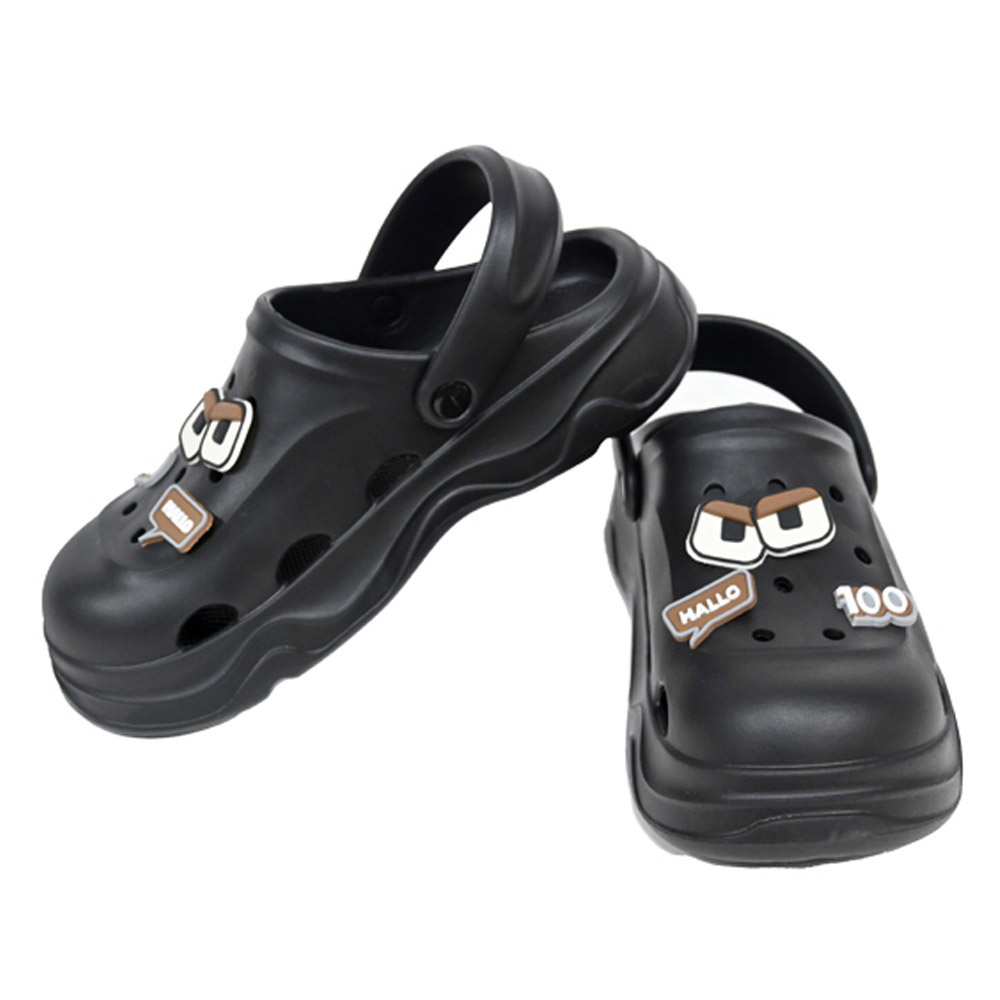 해피파티 슬리퍼 남성샌들 (7709) (블랙) (택1) 발편한슬리퍼 회사슬리퍼 사무실슬리퍼