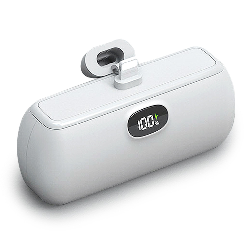 엑티몬 보조배터리 LCD PD 20W 5000mAh 미니 고속 도킹형 (8핀) (M-PD20-MINI5000-8P)