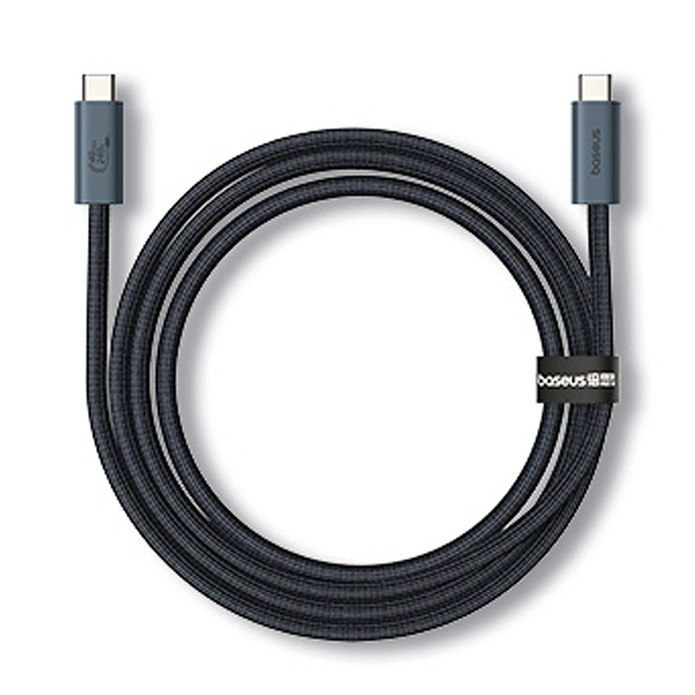 베이스어스 PD고속충전케이블 USB 4.0 플래쉬 240W 초고속 충전 40G 8K 60Hz CtoC PD 1M