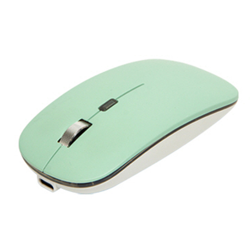 액센 블루투스마우스 무소음 블루투스 슬림 무선 마우스 (민트) (M10)