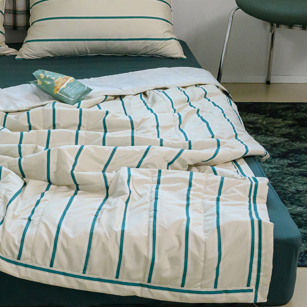 해피니 이불 레트로 M2 듀라론 냉감 차렵이불 슈퍼싱글 SS (그린)