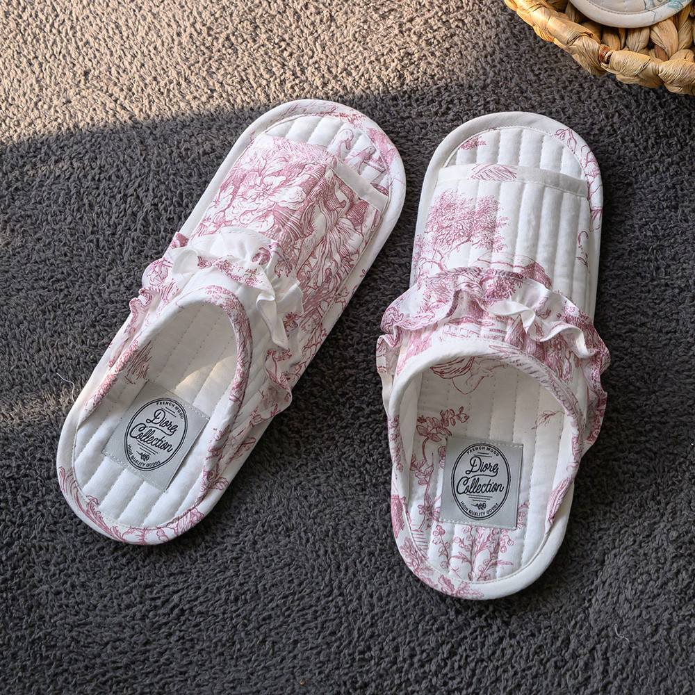 해피니 거실화 디오레 룸 슬리퍼 (핑크) 거실슬리퍼 실내화 다용도슬리퍼
