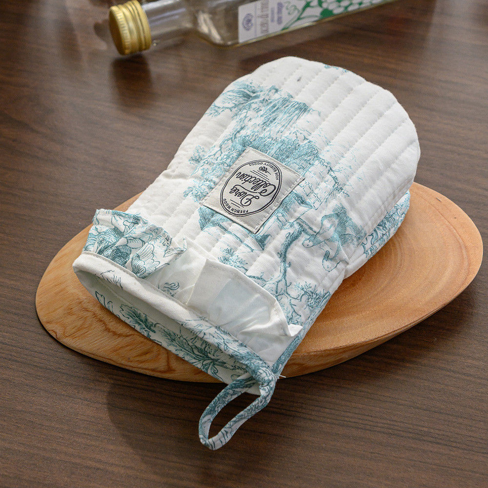 해피니 주방장갑 디오레 (민트) 냄비장갑 부엌장갑 냄비장갑