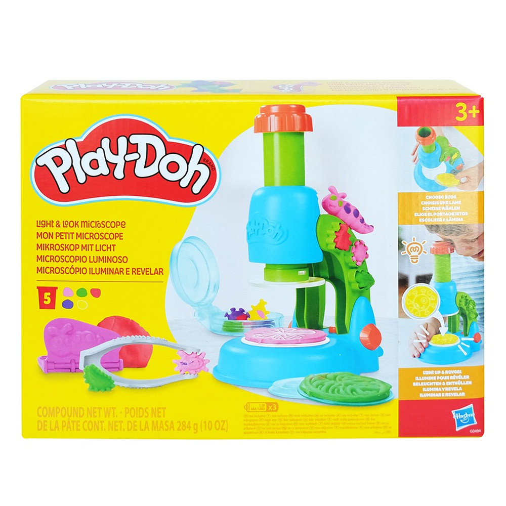 플레이도우 클레이 현미경 놀이 세트 (G0494) 찰흙 도우 점토놀이