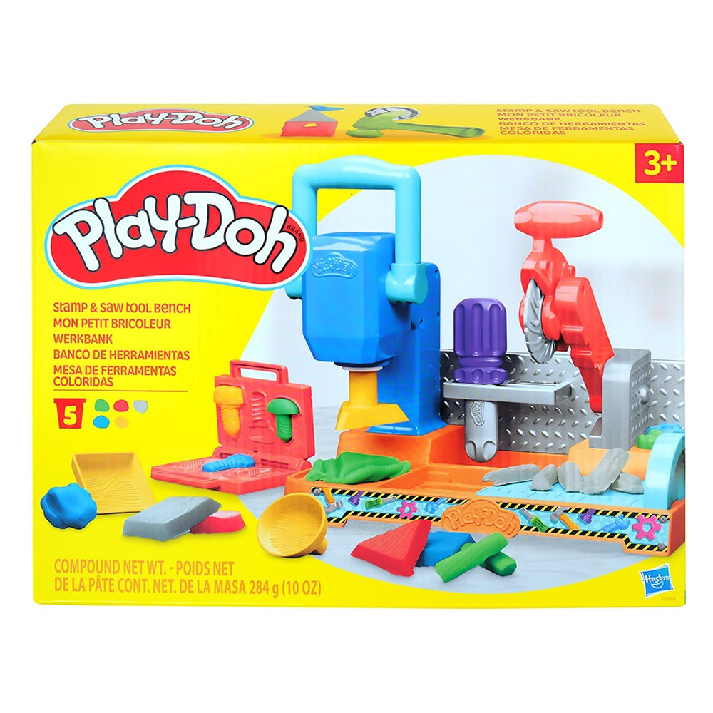 플레이도우 클레이 공구 놀이 세트 (F9141) 찰흙 도우 점토놀이