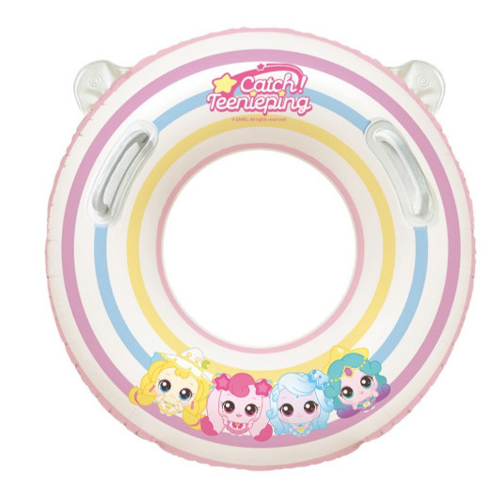 위니코니 튜브 캐치티니핑 손잡이튜브 70 물놀이튜브 원형튜브 캐릭터튜브