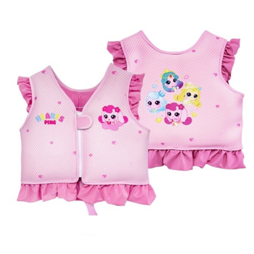 위니코니 구명조끼 캐치티니핑 프릴 네오프렌 스윔 자켓 25kg 부력보조복 물놀이 수영