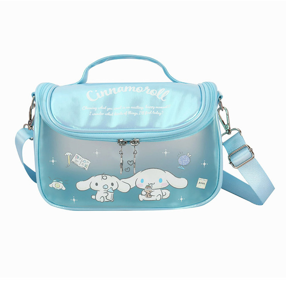 윙하우스 아동가방 시나모롤 투명 멀티 크로스백 아동핸드폰백 아동크로스가방