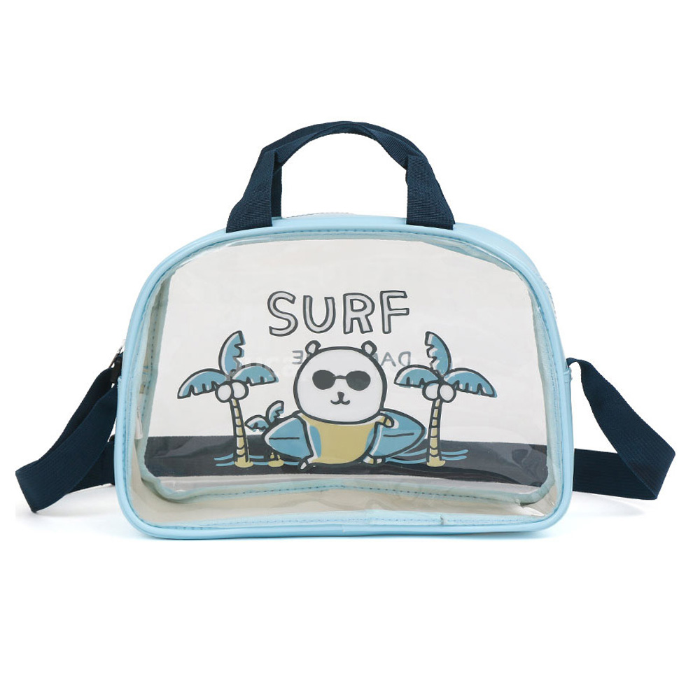 피앤디 비치백 달곰이 써핑 보스턴 수영가방 수영가방 물놀이 아동