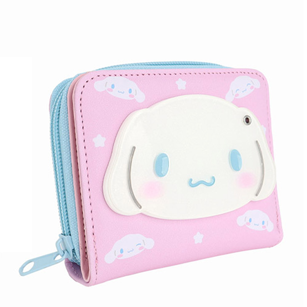 윙하우스 학생지갑 시나모롤 큐트 거울 지갑 캐릭터 편리한 예쁜지갑