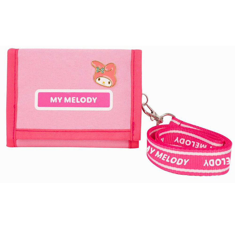 윙하우스 학생지갑 마이멜로디 3단 목걸이지갑 캐릭터 편리한 예쁜지갑