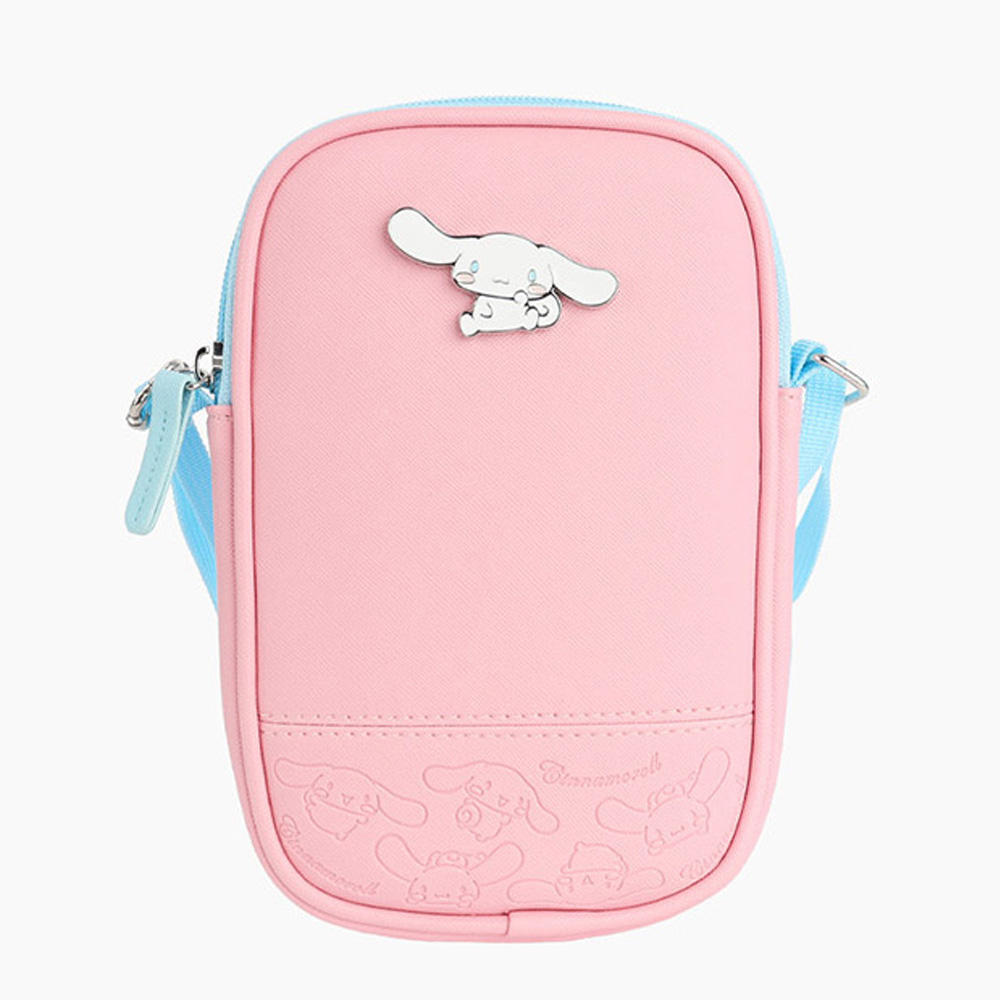 윙하우스 크로스가방 시나모롤 데이 핸드폰가방 크로스백 (핑크) 캐릭터 가방