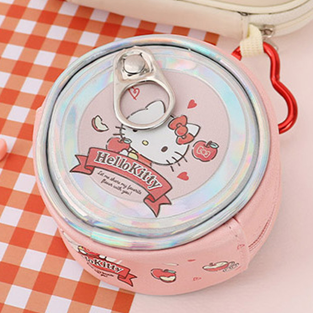 윙하우스 파우치 헬로키티 과일캔 키링 소품가방 파우치백 미니파우치