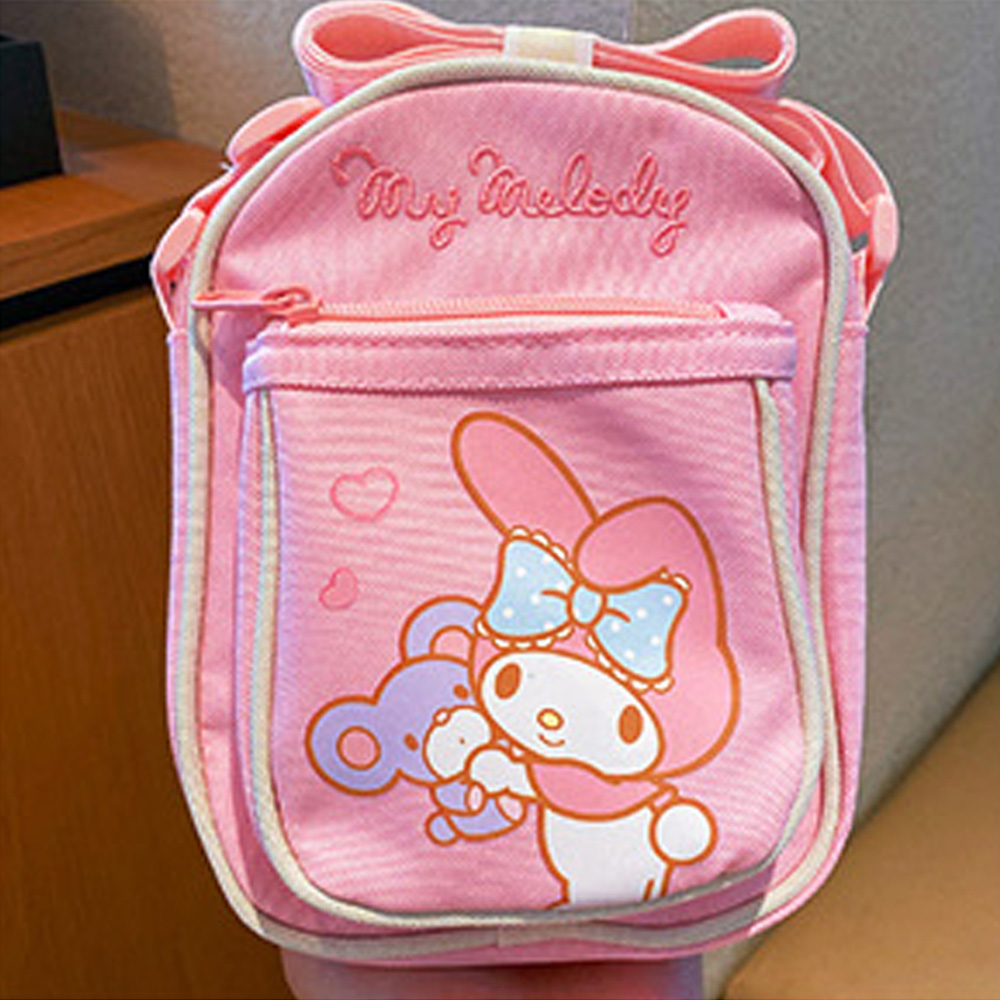 산리오 캐릭터 미니 크로스 가방 (마이멜로디) 캐릭터 가방 크로스백