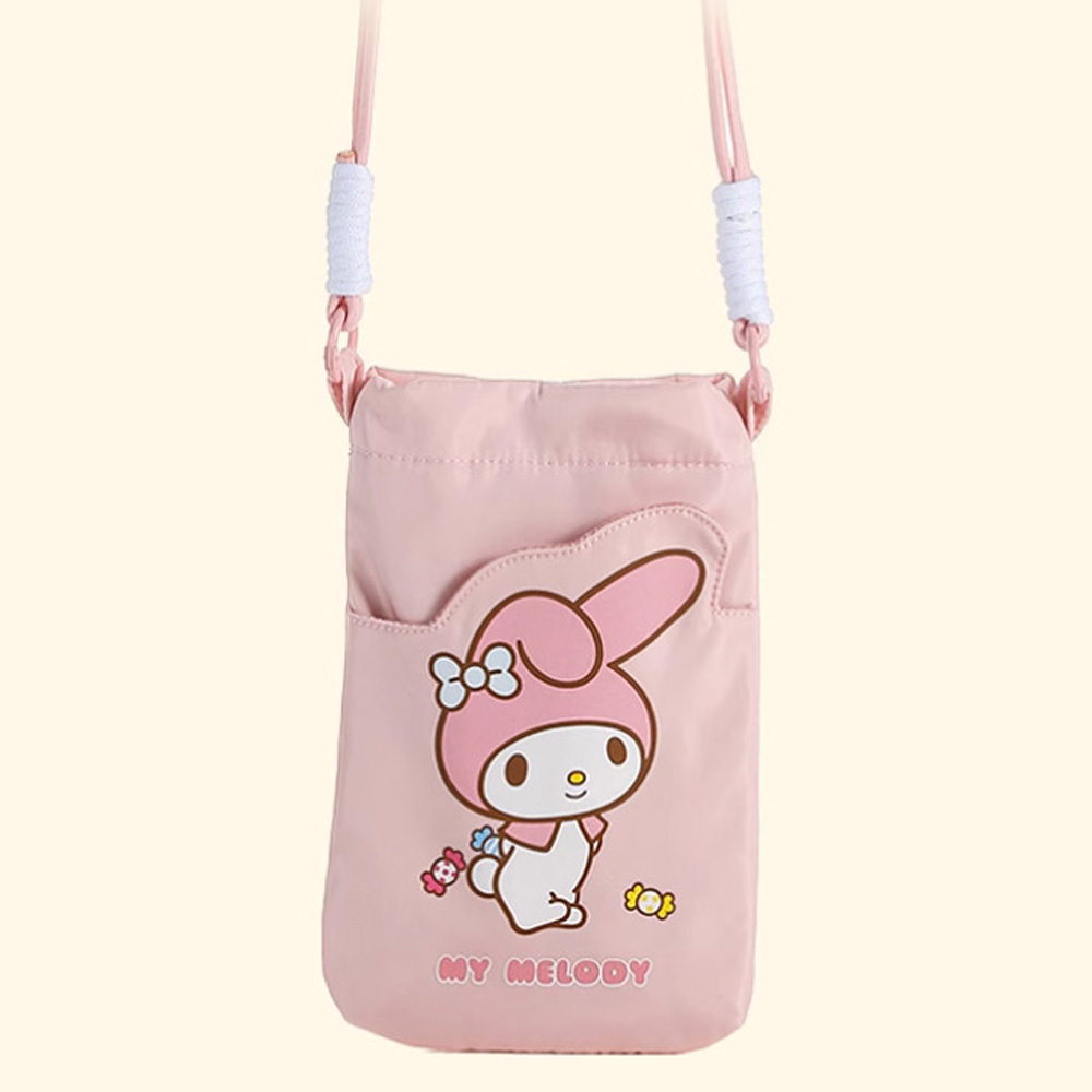 산리오 휴대폰 크로스 가방 (마이멜로디) 캐릭터 가방 크로스백