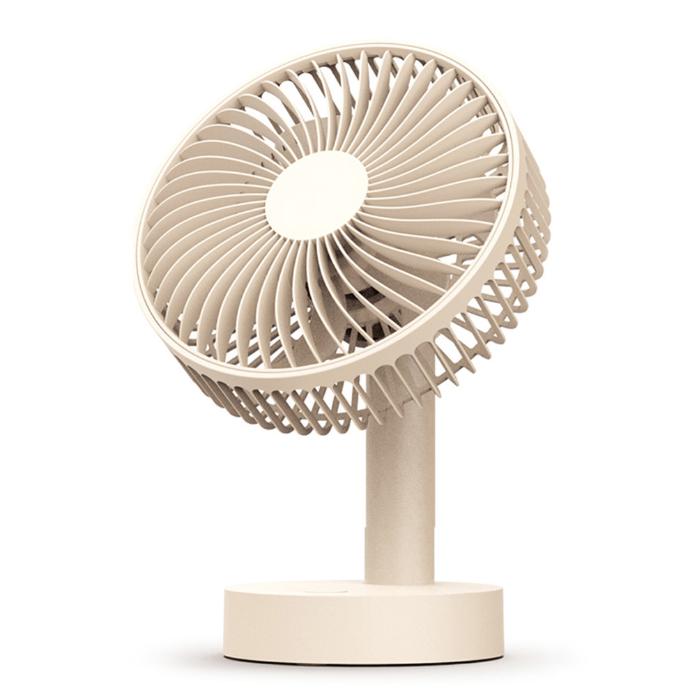 ZYON 미니선풍기 무선 탁상용 선풍기 (ZPW-DF3000) (베이지) 캠핑선풍기 탁상선풍기