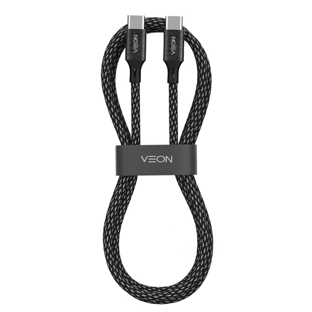 베온 C타입충전케이블 메탈 페브릭 케이블 C-C핀 2M 60W (KSC-CC20)