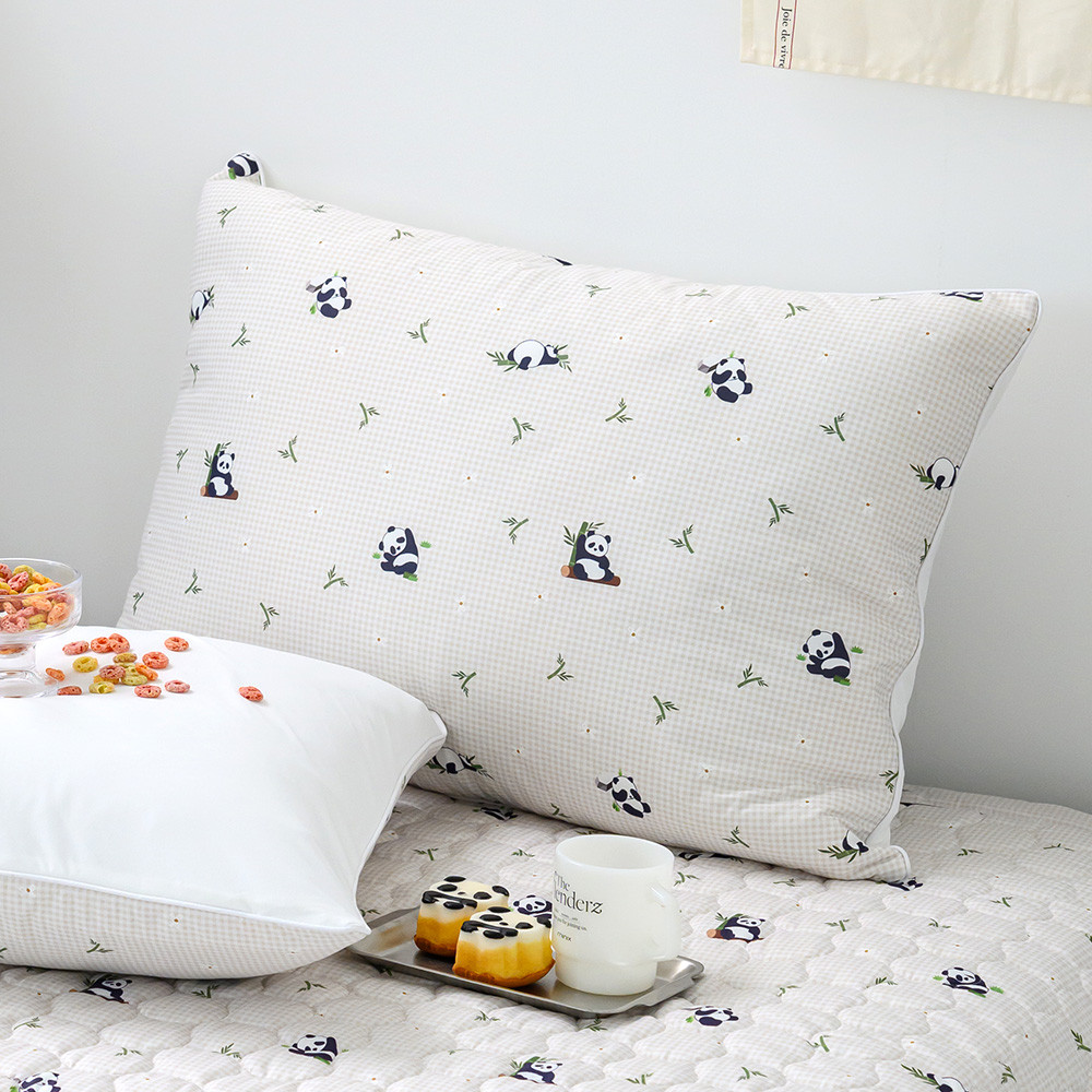 해피니 베개커버 주토피아 베개 50x70 (베이지) (베개솜 별매)