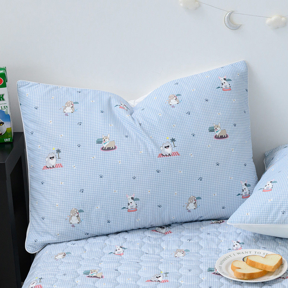 해피니 베개커버 주토피아 베개 50x70 (블루) (베개솜 별매)