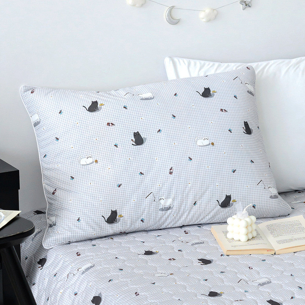 해피니 베개커버 주토피아 베개 50x70 (그레이) (베개솜 별매)