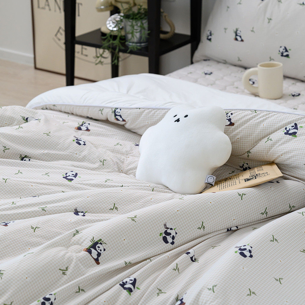 해피니 이불 주토피아 차렵이불 슈퍼싱글 SS (베이지)