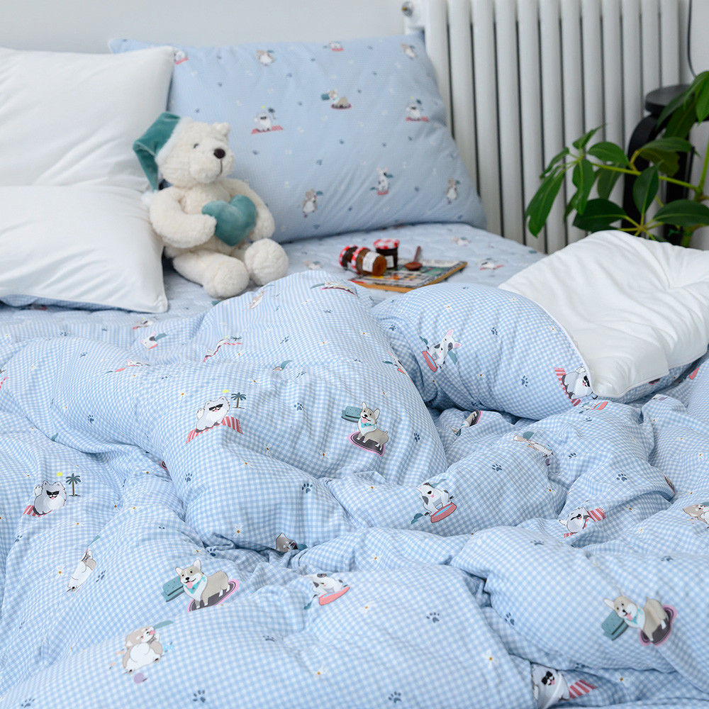 해피니 이불 주토피아 차렵이불 슈퍼싱글 SS (블루)