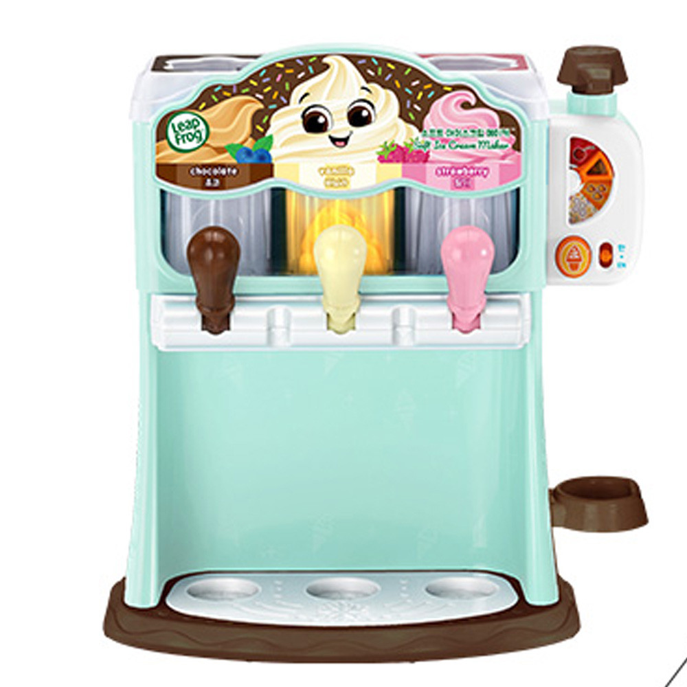 립프로그 주방놀이 소프트 아이스크림 메이커 영어 학습 완구
