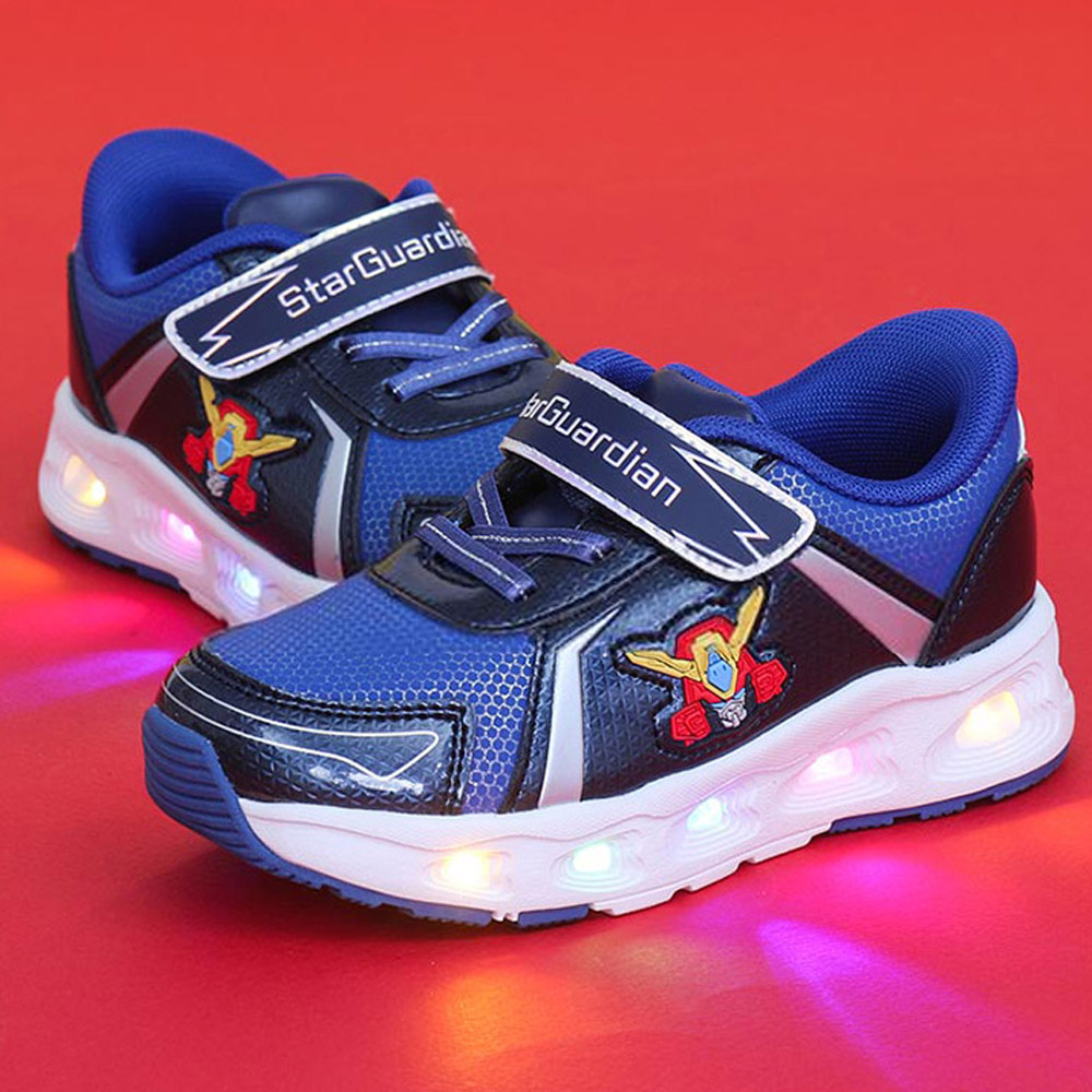 명신 운동화 헬로카봇 후크 바로인 발광 운동화 (택1) 캐릭터 아동 신발