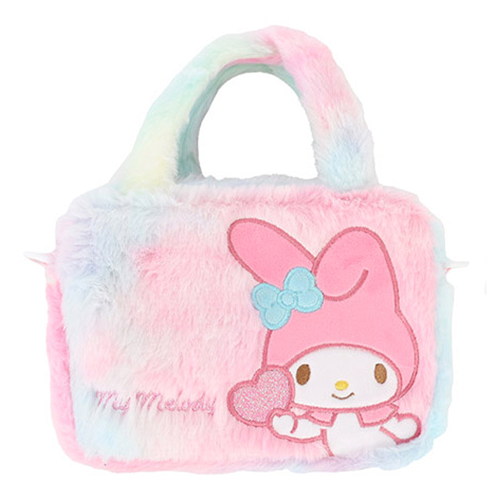 윙하우스 크로스가방 마이멜로디 레인보우 퍼 손크로스 캐릭터 가방 크로스백