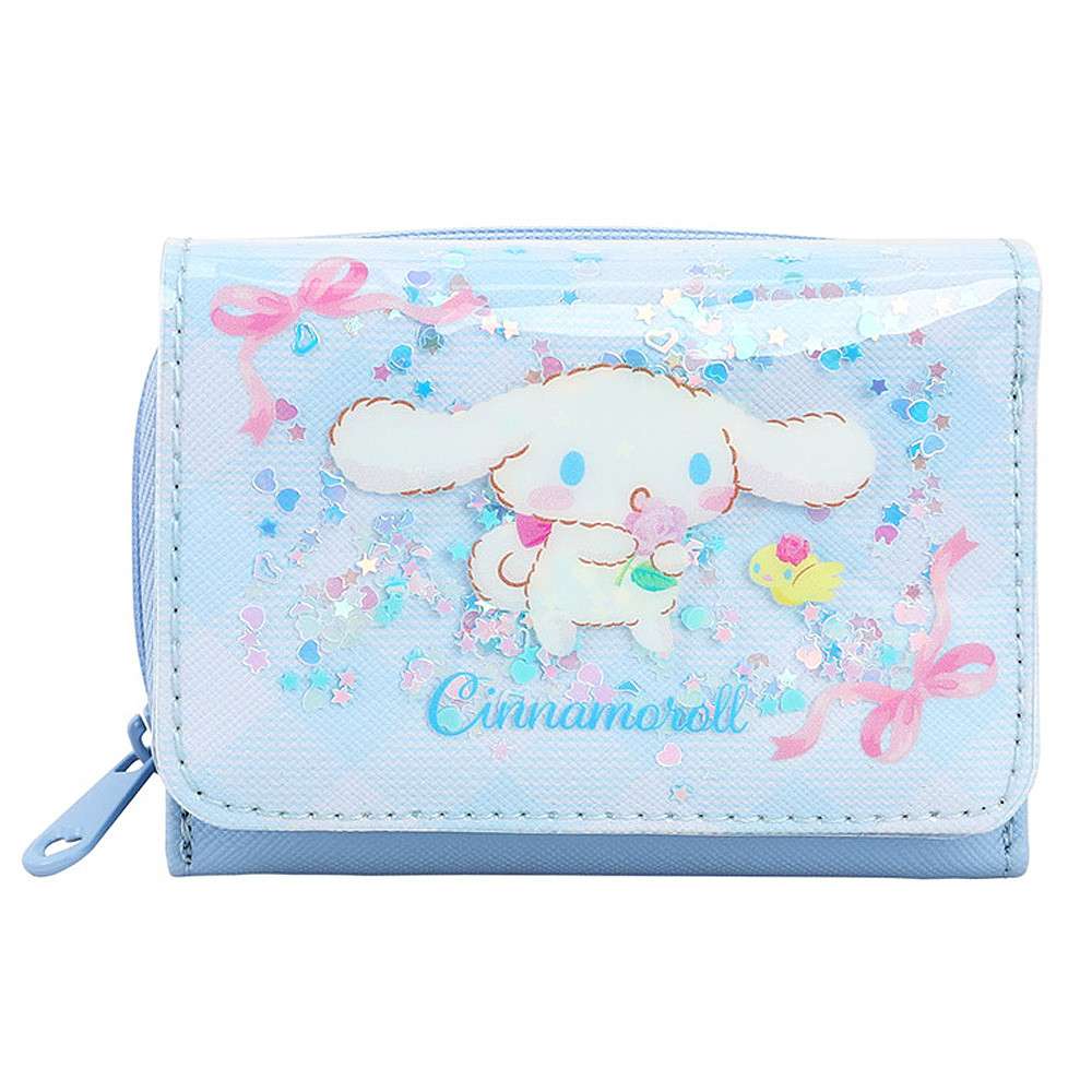 윙하우스 학생지갑 시나모롤 해피스팽글 반지갑 캐릭터 편리한 예쁜지갑