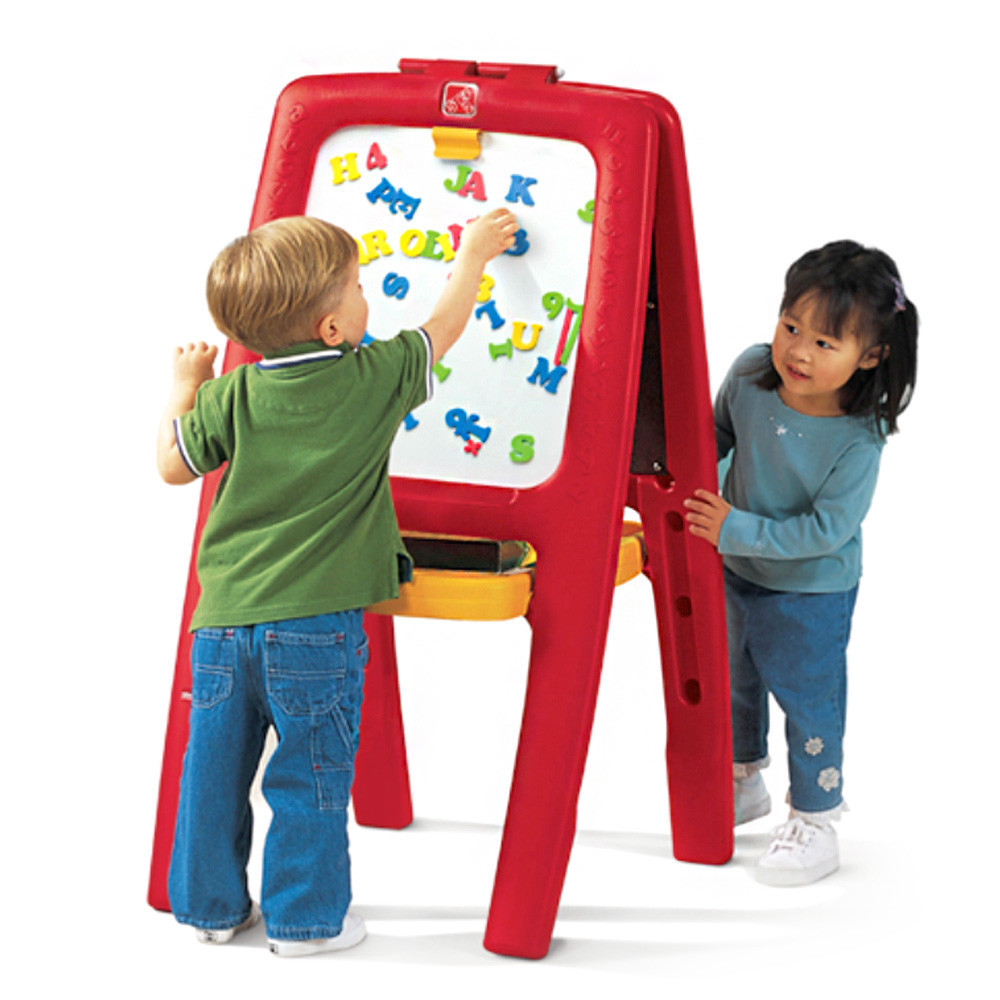 스텝2 학습보드 자석 양면 이젤 (208852) 보드판 그림판 보드