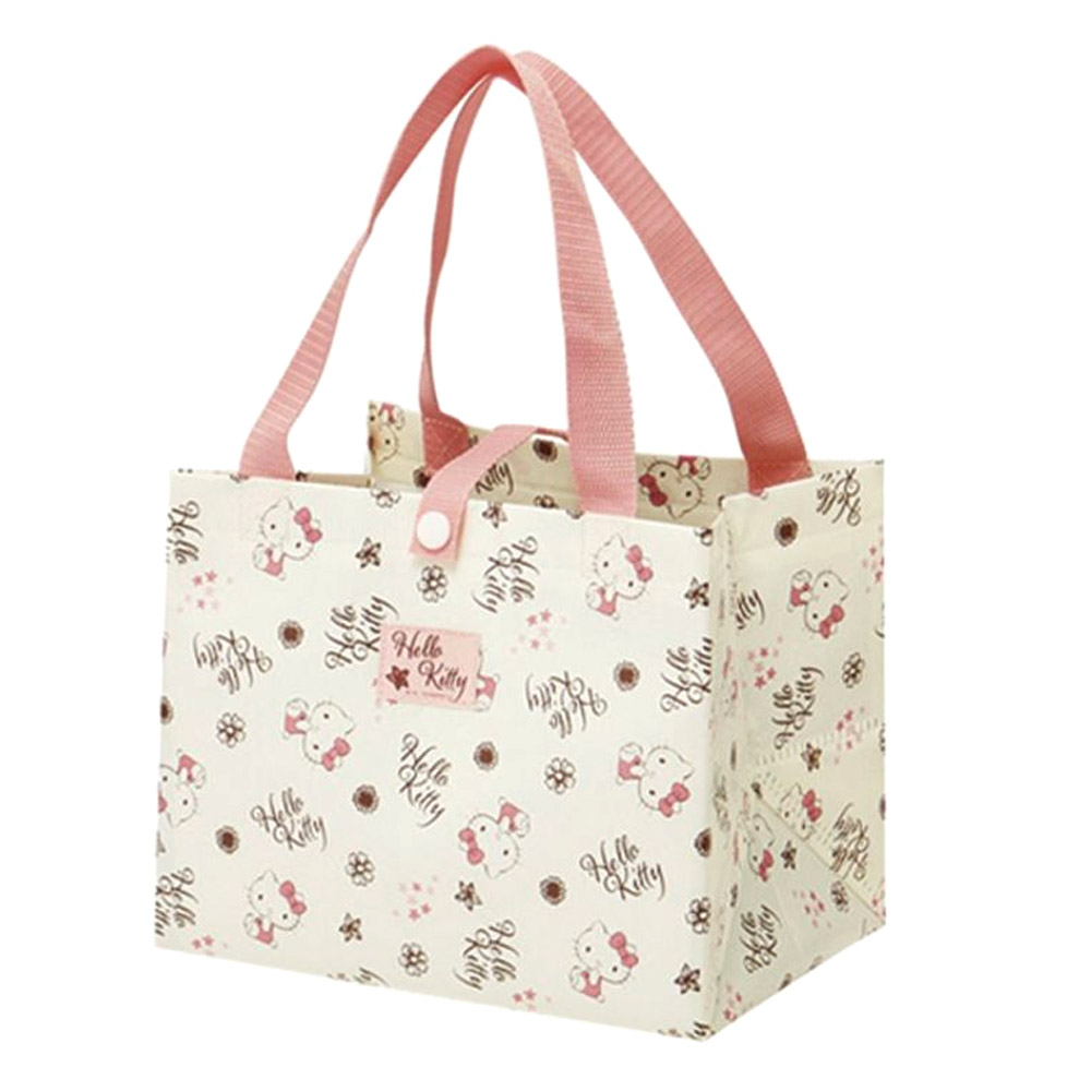 스케이터 에코백 헬로키티 스퀘어 캐릭터 보조가방 데일리백