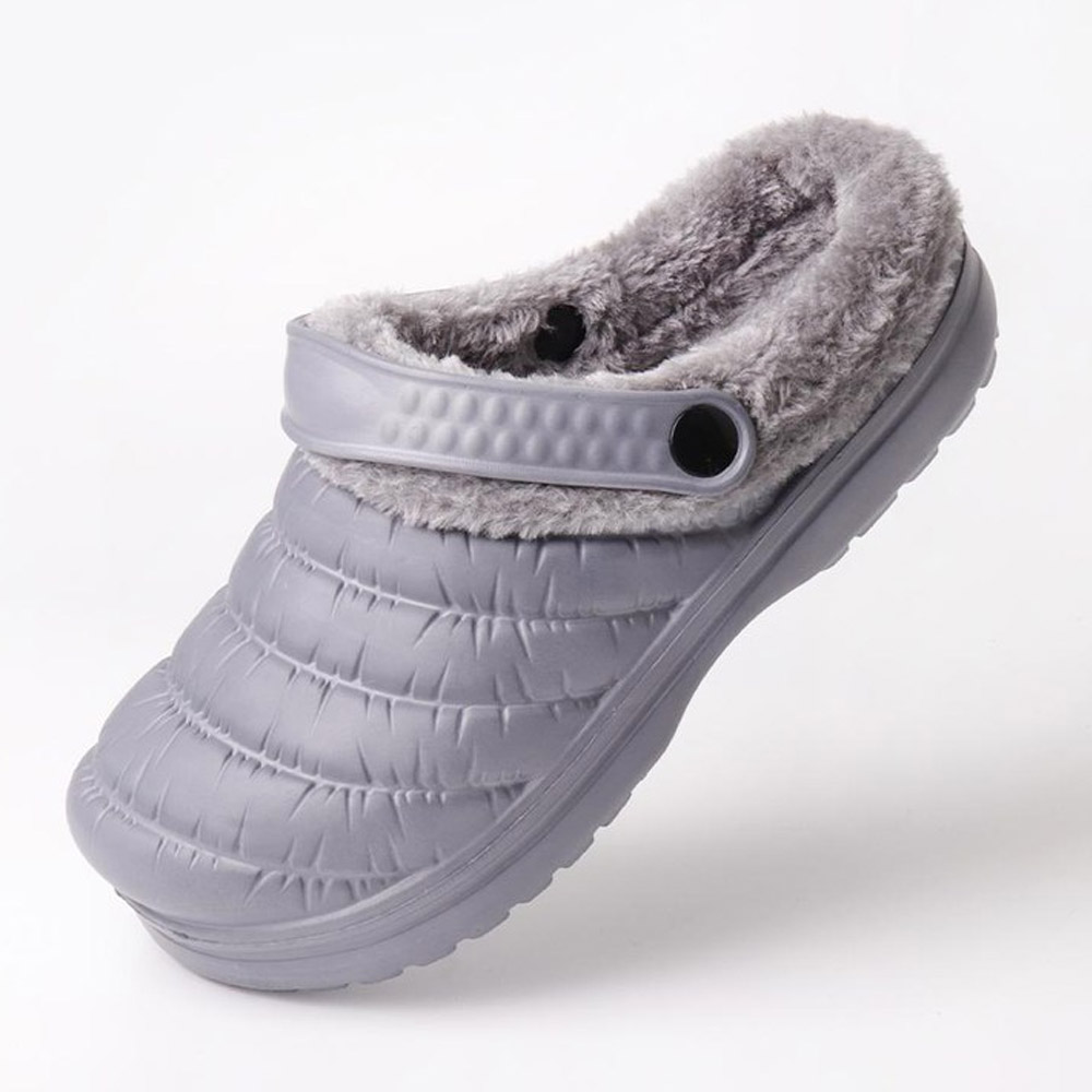 선업 슬리퍼 털안감 포크 ver2 남여 방한화 슬리퍼 (그레이) (택1) 샌들 따뜻한에어솔 겨울슬리퍼