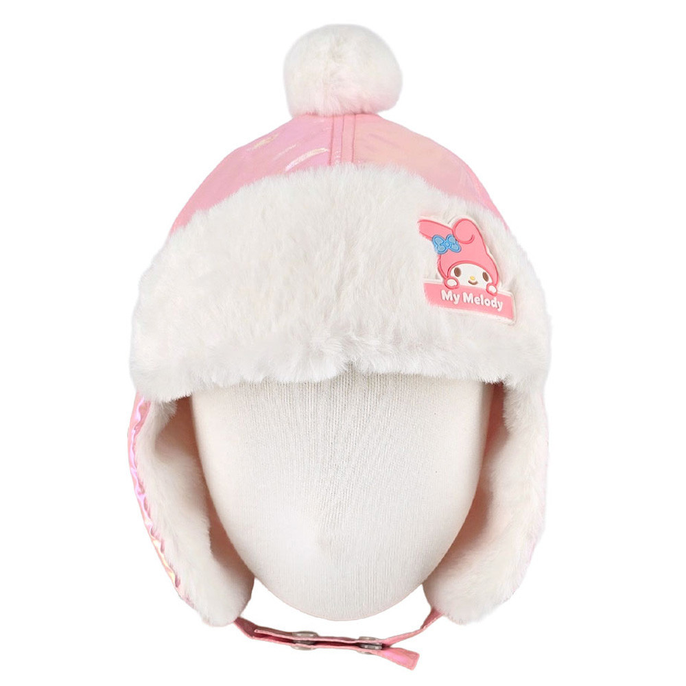 성창 방한모자 마이멜로디 샤인 공군모 어린이 아동 털모자